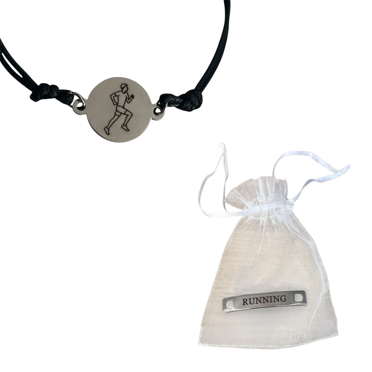 Pack course à pied (Bracelet + Accessoire lacet)