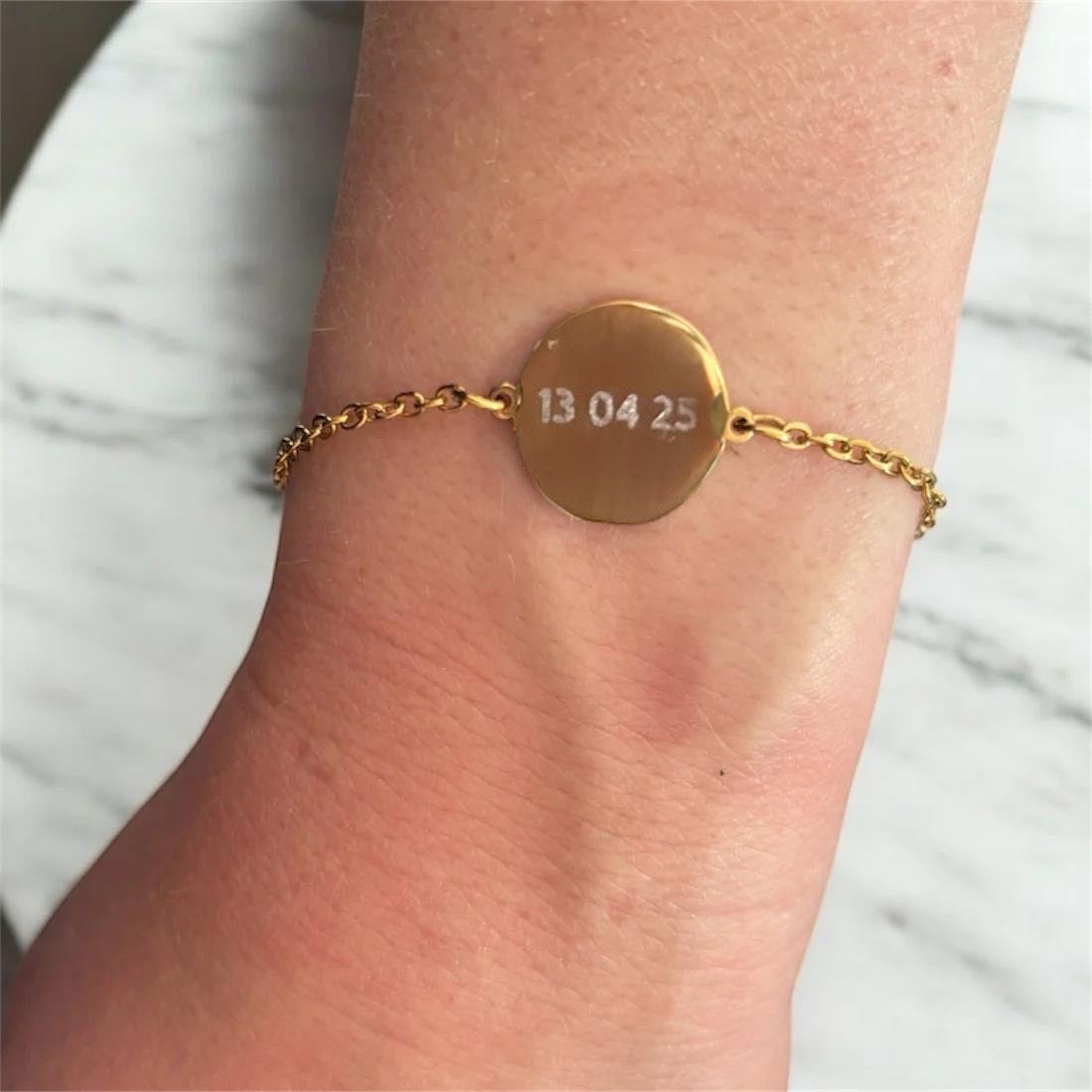 Bracelet personnalisable course à pied Femme