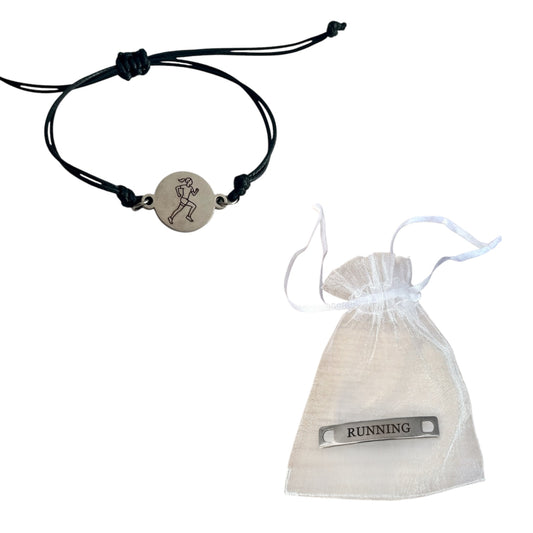Pack course à pied (Bracelet + Accessoire lacet)